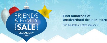 Best Buy Friends & Family Sale In-Store Only (Dec 11)