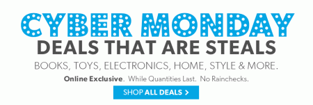 Chapters Indigo Cyber Monday Sale - Deals That Are Steals (Dec 1)