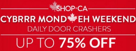 SHOP Cybrrr Monday Daily Door Crashers - Save up to 75 Off