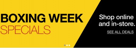 Staples Boxing Week Specials