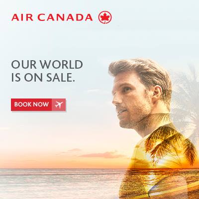 Air Canada Worldwide Seat Sale (Book by Jan 12)