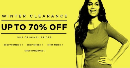 Hudson's Bay Winter Clearance - Save up to 70 Off Original Prices