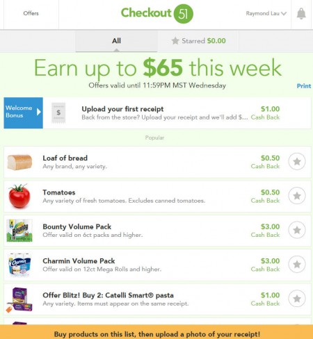 Checkout 51 Earn Cash Back on your Groceries