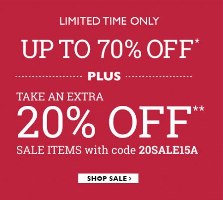 Naturalizer Save up to 70 Off + Extra 20 Off All Sale Shoes, Boots and Handbags (Feb 1)