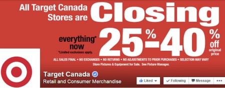 Target Canada Prices Slashed Again - 25-40 Off Entire Store