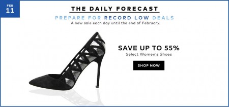 TheBay Today Only - Save up to 55 Off Select Women's Shoes (Feb 11)