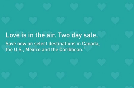 WestJet Two-Day Seat Sale (Book by Feb 13)