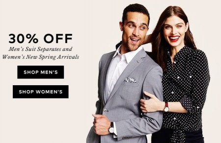 Hudson's Bay Spring Sale - Up to 30 Off Spring Arrivals (Mar 13 - Apr 2)