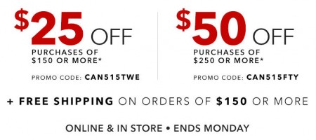 Golf Town $25 Off $150 Purchase, or $50 Off $300 Purchase + Free Shipping (Apr 12-13)