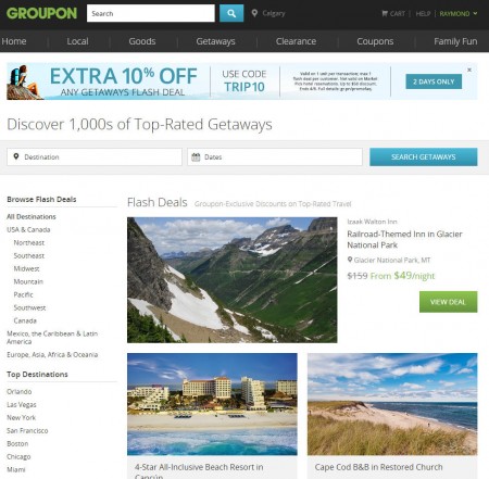 Groupon Extra 10 Off GetawaysTravel Deals Promo Code (Apr 7-8)