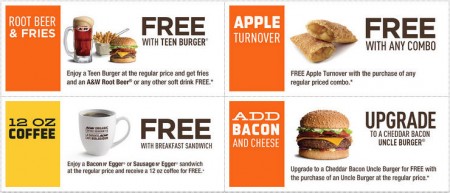 A&W Canada New Printable Coupons (May 11-24)