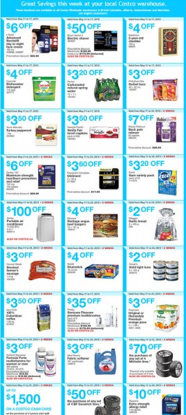 Costco Weekly Handout Instant Savings Couponst (May 11-17)