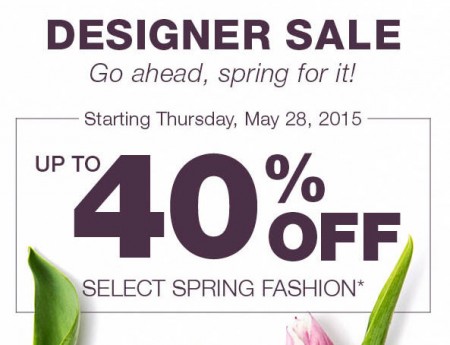 Holt Renfrew Designer Sale - Up to 40 Off select Spring Fashion