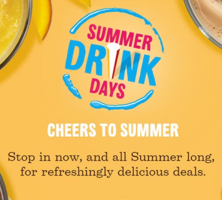 McDonald's Summer Drink Days - $1 Any Size Soft Drink