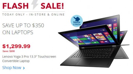 Best Buy Flash Sale - Save up to $350 on Laptops (June 10)
