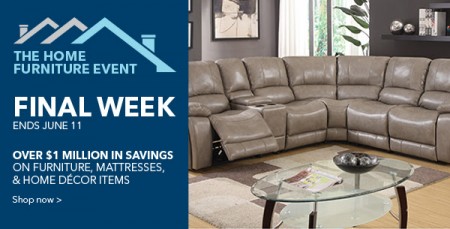 Best Buy Home Furniture Event (Until June 11)