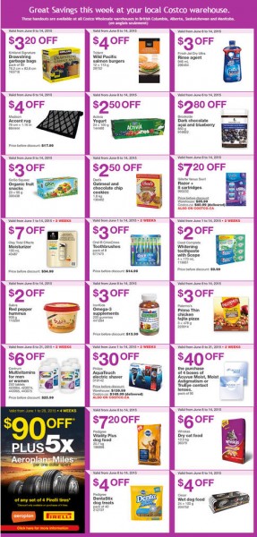 Costco Weekly Handout Instant Savings Coupons West (June 8-14)