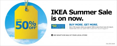 IKEA The IKEA Summer Sale - Save up to 50 Off