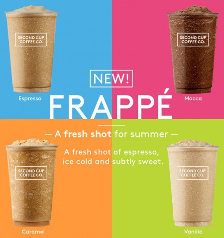 Second Cup FREE Frappe Sample (June 9, 2-4pm)