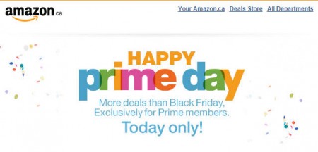 Amazon Happy Prime Day - More Deals than Black Friday (July 15)