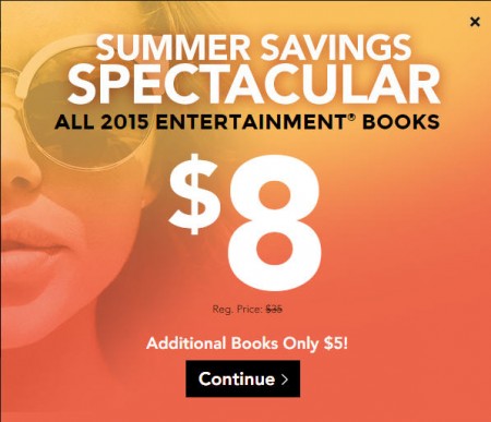 Entertainment All Coupon Books only $8 + $4.99 Shipping (Up to 74 Off)