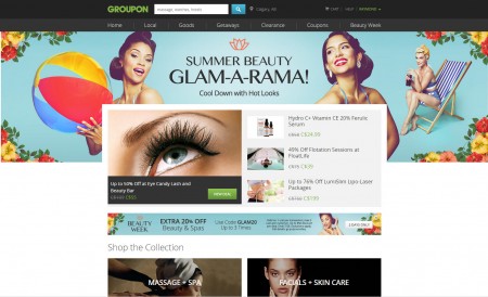 GROUPON Beauty Week - Extra 20 Off Beauty and Spa Deals Promo Code (July 27-28)