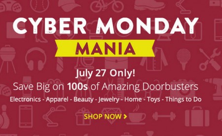 Groupon Cyber Monday in July Sale (July 27)