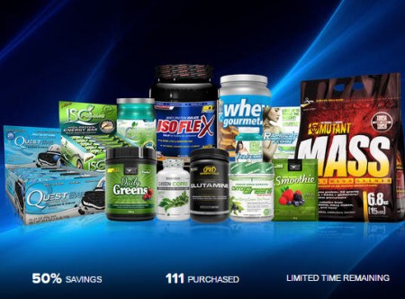 LivingSocial $25 for $50 to Spend on Bars, Protein, and Supplements at SupplementSource (50 Off)