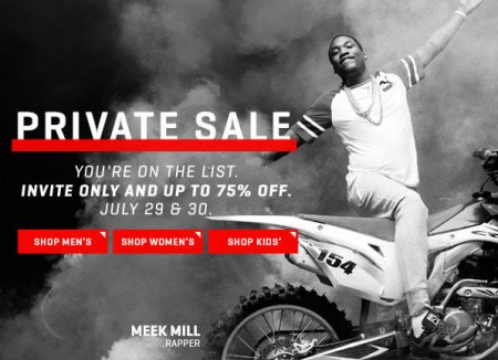 PUMA Private Sale - Up to 75 Off Sale Items + Free Shipping (July 29-30)