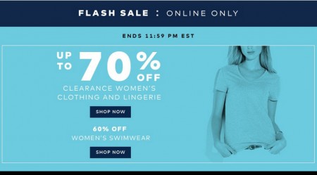 TheBay Flash Sale - Up to 70 Off Women's Clearance Clothing and Lingerie (July 13)