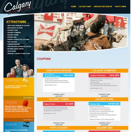 CalgaryAttractions Calgary's Attractions Printable Coupons (Calgary Zoo, Calaway Park, Calgary Tower, Telus Spark)