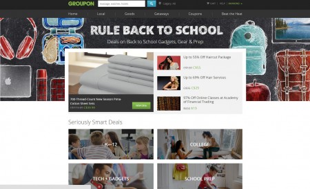Groupon Goods Back to School Sale - Up to Extra 20 Off (Until Aug 16)