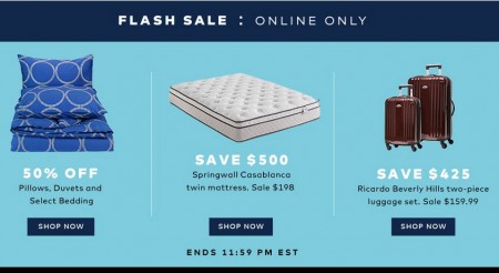 TheBay Flash Sale - 50 Off Pillows, Duvets and Select Bedding (Aug 5)