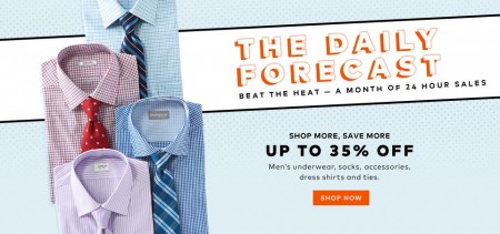 TheBay Today Only - Up to 35 Off Men's Underwear, Socks, Dress Shirts and Ties (Aug 5)