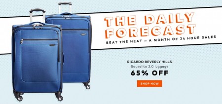 TheBay.com Today Only - 65 Off Ricardo Beverly Hills Luggage (Aug 4)