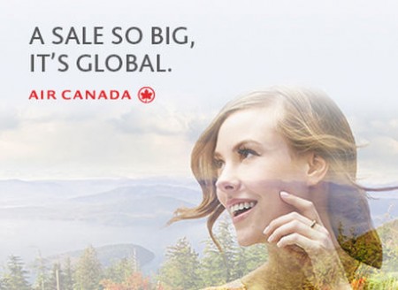 Air Canada Global Seat Sale (Book by Sept 13)