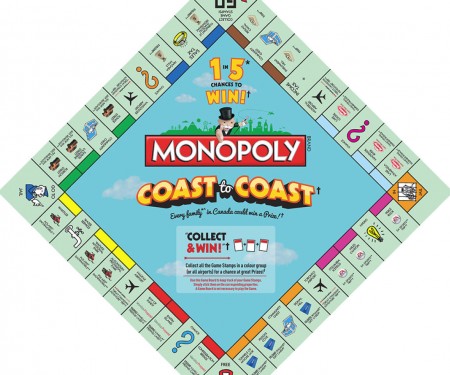 McDonald's Monopoly Coast to Coast