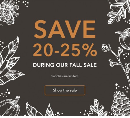 Starbucks Store Fall Sale - Save 20-25 Off Fall Items