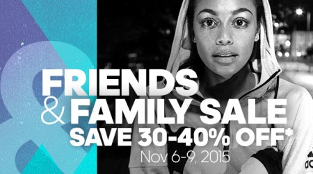 Adidas Friends and Family Sale - Save 30-40 Off (Nov 6-9)