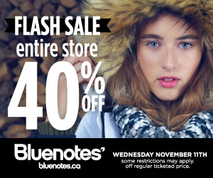 Bluenotes Flash Sale - 40 Off Sitewide (Nov 11)