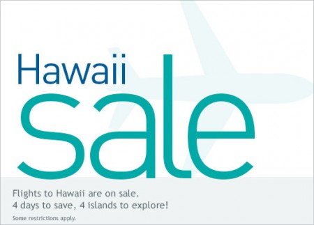 WestJet Hawaii Sale (Nov 3-6)