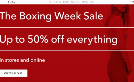 Aritzia Boxing Week Sale - Up to 50 Off Everything (Dec 24 - Jan 7)