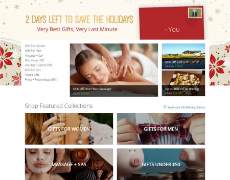 GROUPON 2 Days Left to Save - Very Best Gifts, Very Last Minute (Dec 23)