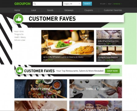 GROUPON Customer Faves - Top Rated Restaurant, Salon, Things To Do & More Deals