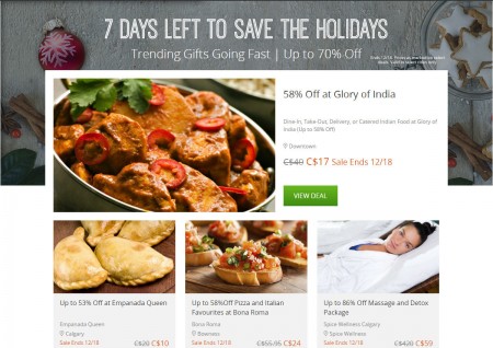 GROUPON Today Only - Trending Gifts Going Fast - Markdowns up to 70 Off (Dec 18)