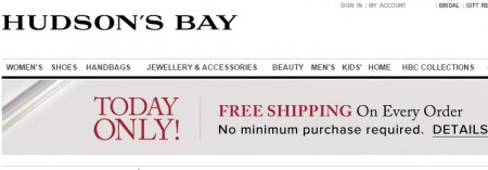 TheBay Today Only - Free Shipping on Every Order. No Minimum Purchase (Dec 18)