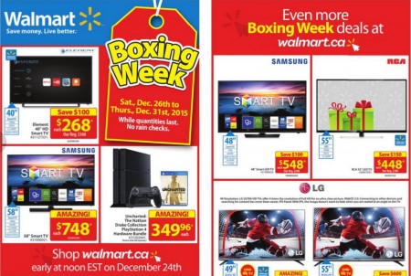 Walmart Boxing Week 2015 Flyer is here (Dec 26-31)