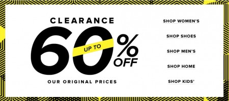 Hudson's Bay Clearance Sale - Up to 60 Off (Jan 1-7)