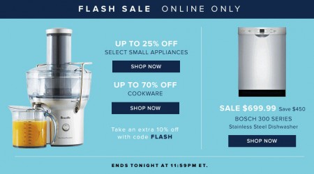 TheBay Flash Sale - Up to 25 Off Small Appliances, Up to 70 Off Cookware (Jan 24)