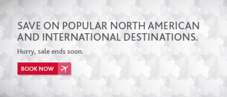 Air Canada Save on Popular North American and International Destinations (Book by Feb 4)